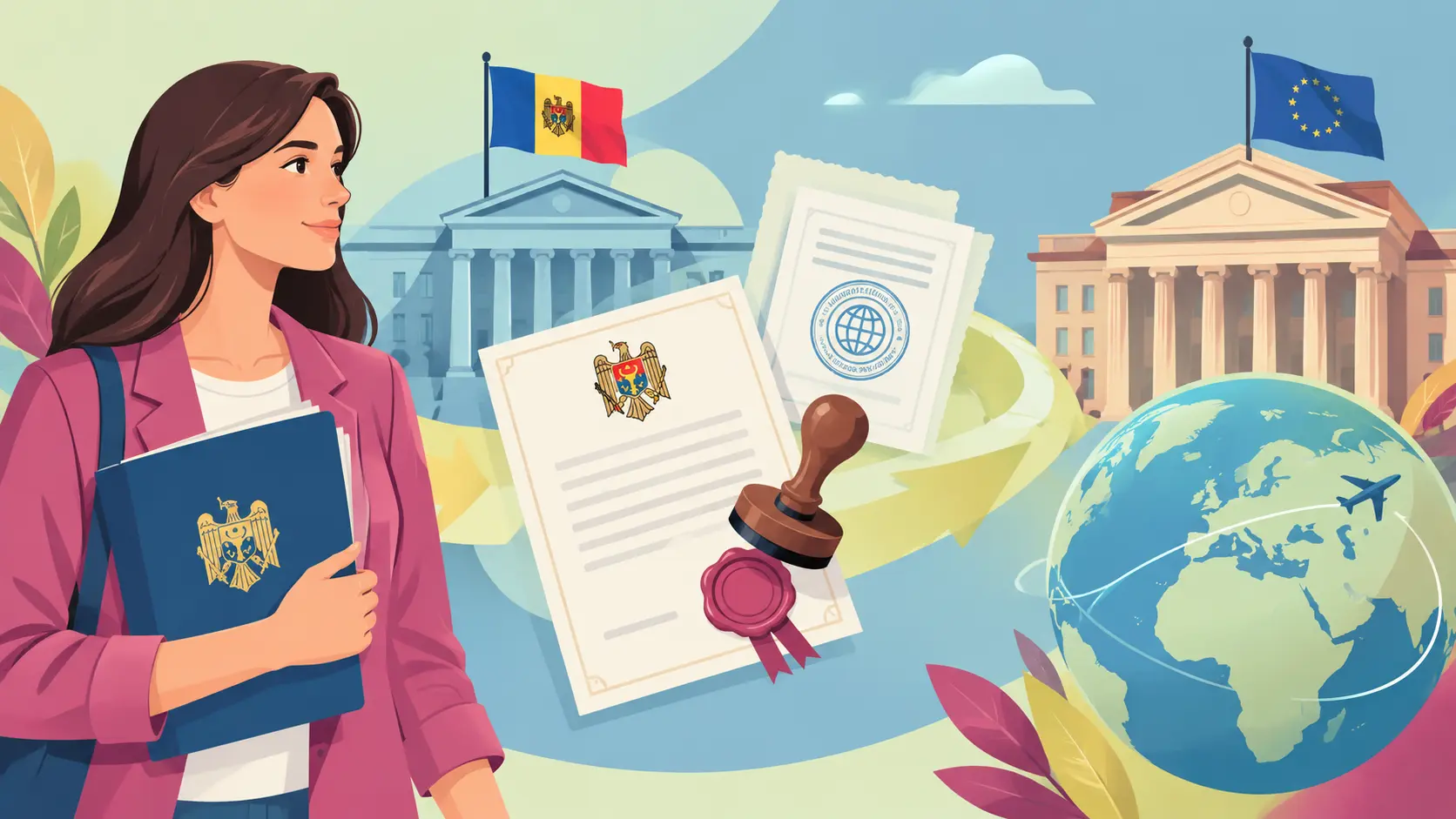 Documente pregătite pentru legalizare în vederea folosirii în străinătate